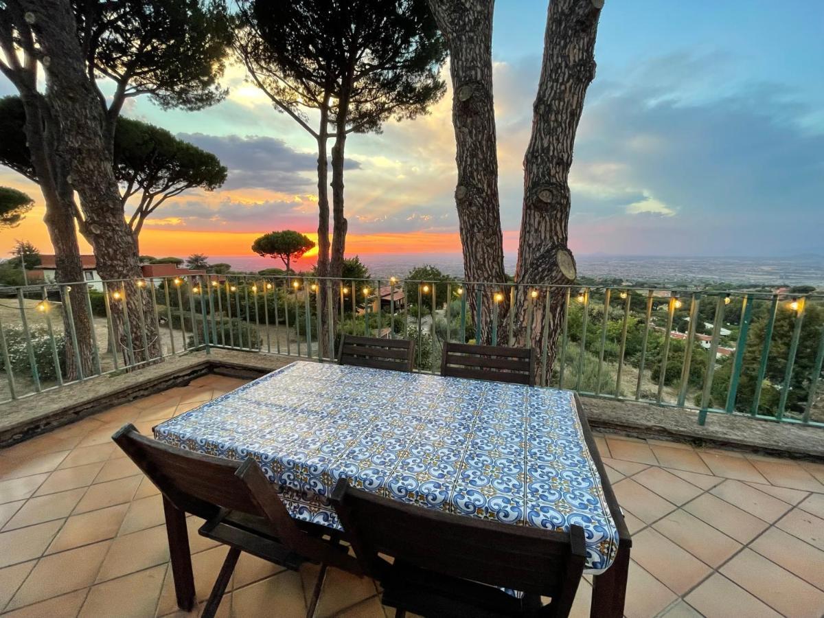 Appartamento Castelli Romani - Con Vista Su Roma Monte Porzio Catone Exterior photo
